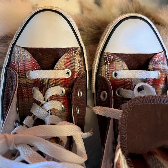 Converse unisex Chuck Taylor plaid high tops - Picture 5 of 10